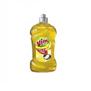 Vim Dishwash Liquid Gel Lemon 750Ml